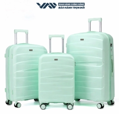 VALI DU LỊCH VALINY VNY09, NHỰA PP CAO CẤP, SIZE 20,24