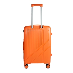 VALI DU LỊCH VALINY VNY01 NHỰA PP CAO CẤP SIZE 20/24 MÀU XÁM BẠC