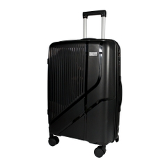 VALI DU LỊCH VALINY VNY01 NHỰA PP CAO CẤP SIZE 20/24 MÀU XÁM BẠC