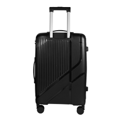 VALI DU LỊCH VALINY VNY01 NHỰA PP CAO CẤP SIZE 20/24 MÀU XÁM BẠC