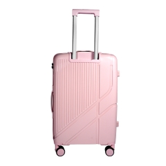 VALI DU LỊCH VALINY VNY01 NHỰA PP CAO CẤP SIZE 20/24 MÀU XÁM BẠC