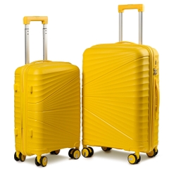 BỘ 2 VALI DU LỊCH VALINY SIZE 20 VÀ 24 INCH NHỰA PP ĐẲNG CẤP VÀ SANG TRỌNG