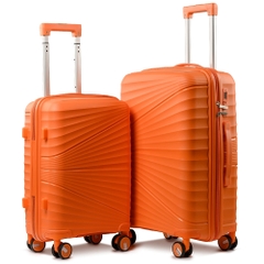 BỘ 2 VALI DU LỊCH VALINY SIZE 20 VÀ 24 INCH NHỰA PP ĐẲNG CẤP VÀ SANG TRỌNG