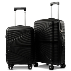 BỘ 2 VALI DU LỊCH VALINY SIZE 20 VÀ 24 INCH NHỰA PP ĐẲNG CẤP VÀ SANG TRỌNG