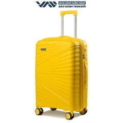 VALI DU LỊCH VALINY VNY03 NHỰA PP MÀU CAM