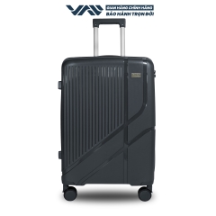 VALI DU LỊCH VALINY VNY01 NHỰA PP CAO CẤP MÀU HỒNG
