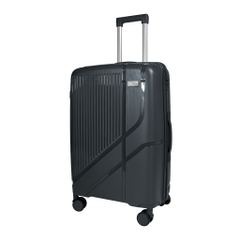 VALI DU LỊCH VALINY VNY01 NHỰA PP CAO CẤP SIZE 20/24 MÀU XÁM BẠC