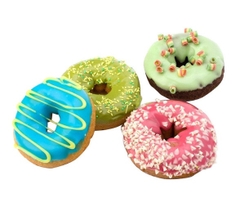 Khuôn Silicon - Donut - Vĩ 5cm 8c