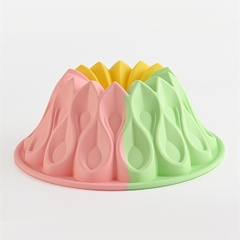 [10 cup] Khuôn Silicon - Cup Set 7cm - M18 - Giọt