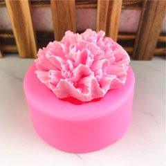 Khuôn Silicon - Hoa Cẩm Chướng Kép - 7cm
