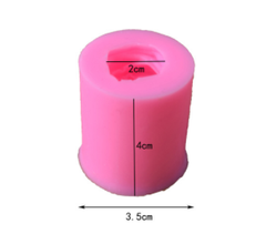 Khuôn Silicon - Sen Đá - 4x3.5cm - Cao Tầng