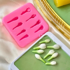 Khuôn Silicon - Hoa Nụ Búp Đơn 8c