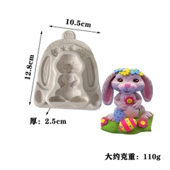 Khuôn Silicon - Động Vật - Con Thỏ Ghép