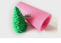 Khuôn Silicon - Noel - Cây Thông Cây 8cm