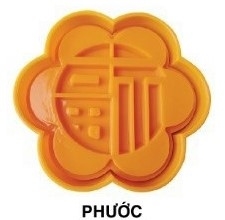 Khuôn Ấn Xôi - Mai 6 Cánh VT - 15cm - Phước - Hán