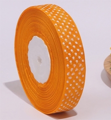 Ruy Băng Trang Trí - Thường - 2cm- chấm bi tím 15k