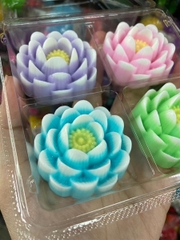 [10 cup] Khuôn Silicon - Cup Set 5cm - M43 - Búp Sen Nở