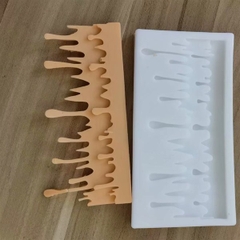 Khuôn Silicon - Viền Chuỗi Họa Tiết - Tan Chảy 13x7cm