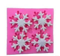 Khuôn Silicon - Noel - Cánh Tuyết Noel - 4c