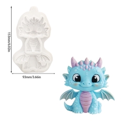 Khuôn Silicon - Động Vật - Rồng Con Rồng