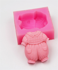 Khuôn Silicon - Quần Áo - Bộ Bé Gái