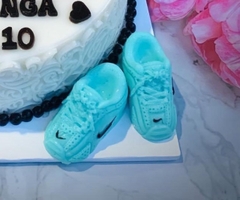 Khuôn Silicon - Em Bé Giày Giày Nike - Đôi Dây 6cm