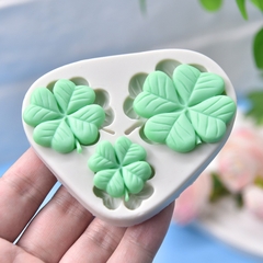 Khuôn Silicon - Lá Bụi Cỏ - Cỏ 4 Lá - 3c