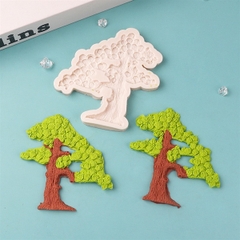 Khuôn Silicon - Cây Kim Tiền - CÂY NHỎ 12.3x5x1.2cm