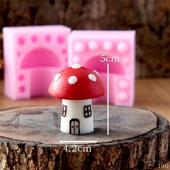 Khuôn Silicon - Rau Củ - Nấm Cửa 2 Mảnh 7.5cm