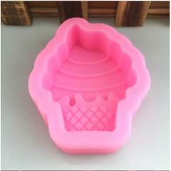 Khuôn Silicon - Cây Kem Cup 5.8cm 1c