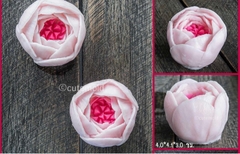 Khuôn Silicon - Hoa Hồng Lai - Nhụy Hàn Quốc - 4cm