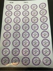 Decal Chủ Đề Trung Thu - Tem Nhân Bánh