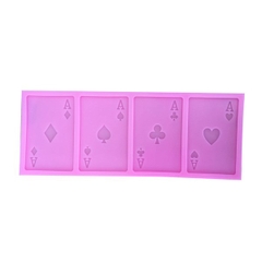 Khuôn Silicon - Thẻ Bài Set 4c