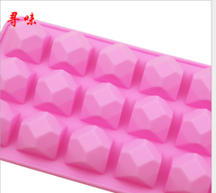 Khuôn Silicon - Mochi - Cầu - Kim Cương - Vuông Cầu 18c- sỏi