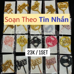 Set 10 - Que Cắm Mika - CHỌN THEO TIN