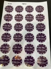 Decal Chủ Đề Trung Thu - Tem Nhân Bánh