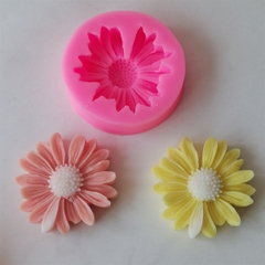 Khuôn Silicon - Hoa Cúc Dẹp Cắt - 6.5cm