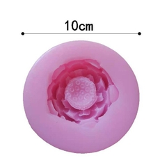 Khuôn Silicon - Hoa Sen Thái Nở - 9cm