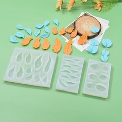 Khuôn Silicon - Lá Mẫu M1 - Gân Lớn