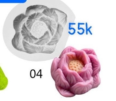 Khuôn Silicon Chè Sen - Sen Nở