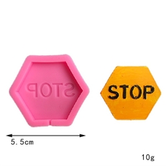 Khuôn Silicon - Xe Cộ - Đèn Máy Bay Giao Thông Set 7