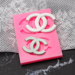 Khuôn Silicon - Logo - Chanel Lớn - Nhỏ 2c
