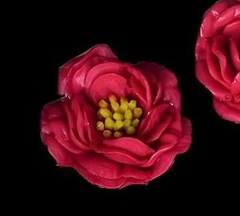 Khuôn Silicon - Hoa Hồng Lai - Hồng Trà V5 - 5.5cm SL80K