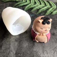 Khuôn Silicon - Động Vật - Mèo Hoàng Hậu 6.3cm