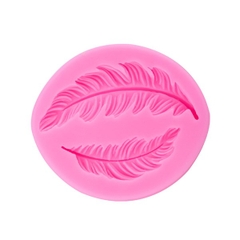 Khuôn Silicon - Lá Lông Vũ - 9cm - 2c - Oval