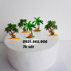 Set Cắm Cây Dừa Khỉ Con - KHỈ DỪA ĐU
