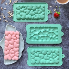 Khuôn Silicon - Viền VN - 17x8cm - VN23 - Trái Tim