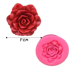 Khuôn Silicon - Hoa Hồng Cánh Tim