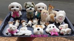 Khuôn Silicon - Động Vật - Chó Nằm Ngủ 6c