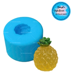 Khuôn Silicon - Trái Cây - Khóm Dứa Thơm 3cm
